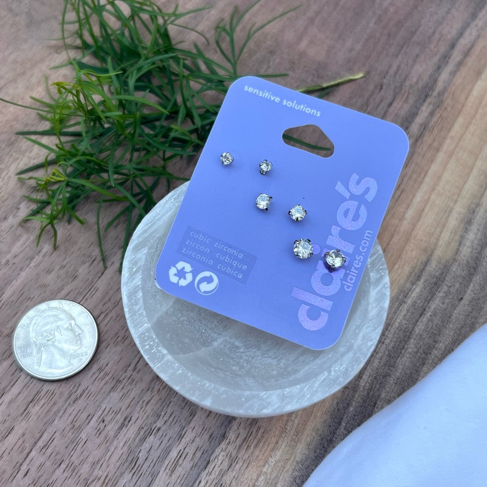Stud earrings
